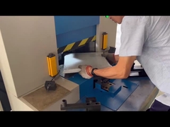 Edelstahlkastenabdeckung Ecke, die Maschine für Polen-Kunden herstellt