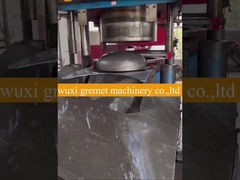 Vertikale hydraulische Presse-Maschine Ton For Max 1000 1000 Millimeter-Runde und Ellipsen-Teller-Ende